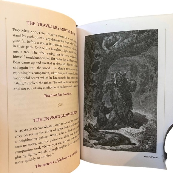 Aesop’s Fables Bonded Leather Read Description - Picture 7 of 12